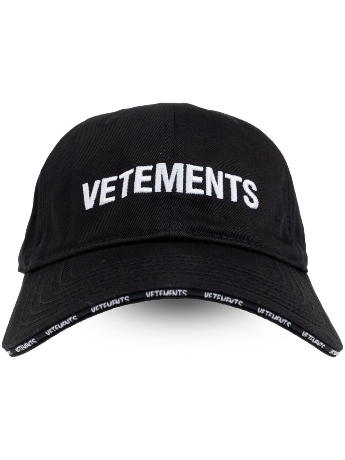 

VETEMENTS кепка с вышивкой, черный
