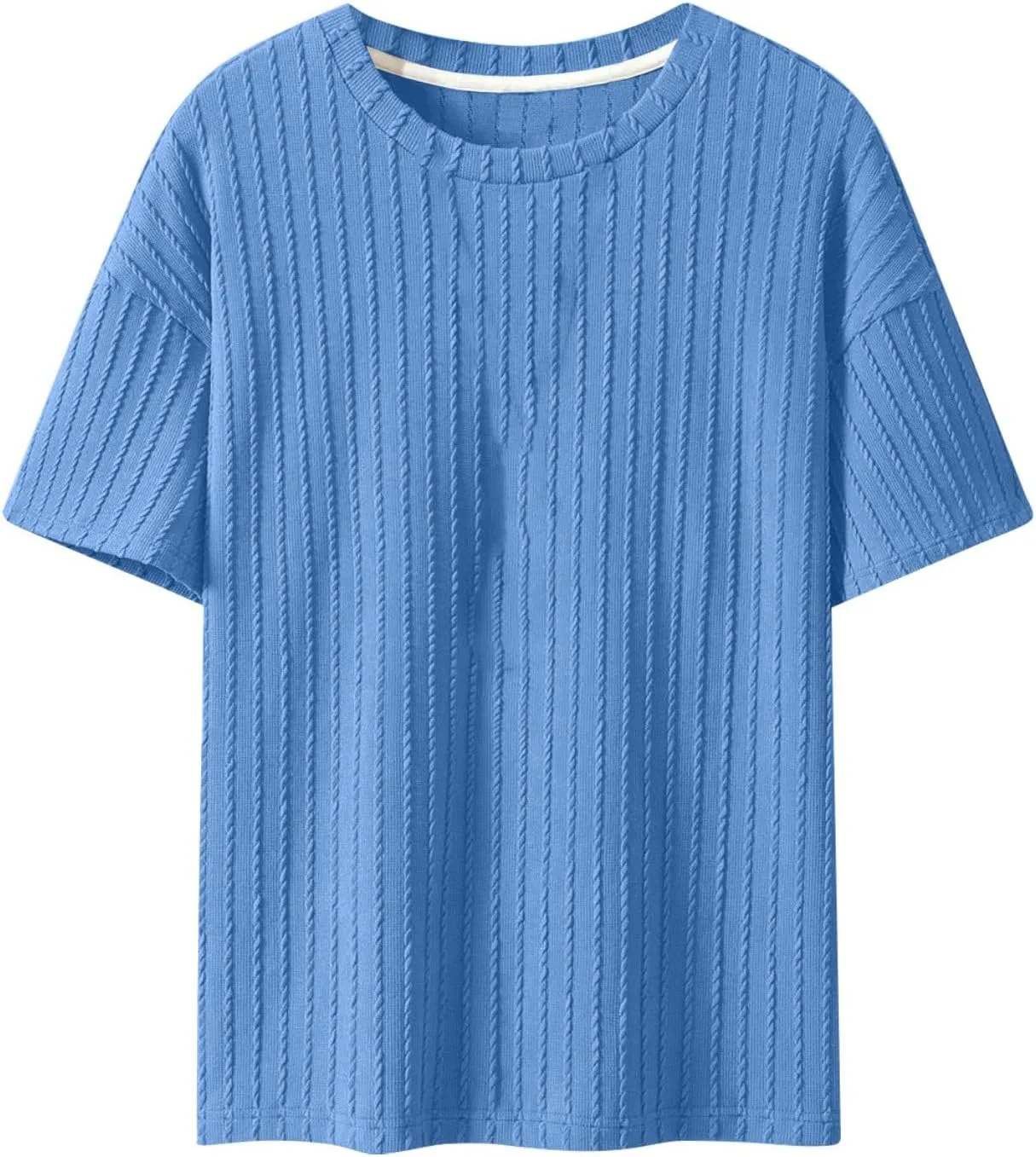 

Футболка Wenkomg1 мужская с коротким рукавом и круглым вырезом