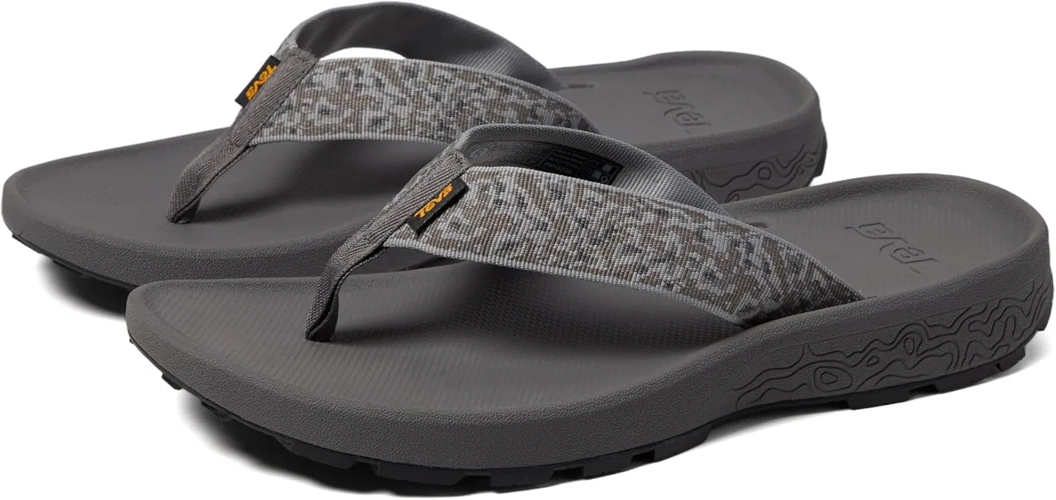 Мужские сандалии Teva M Terragrip с перемычкой, Vibe Dark Gull Grey