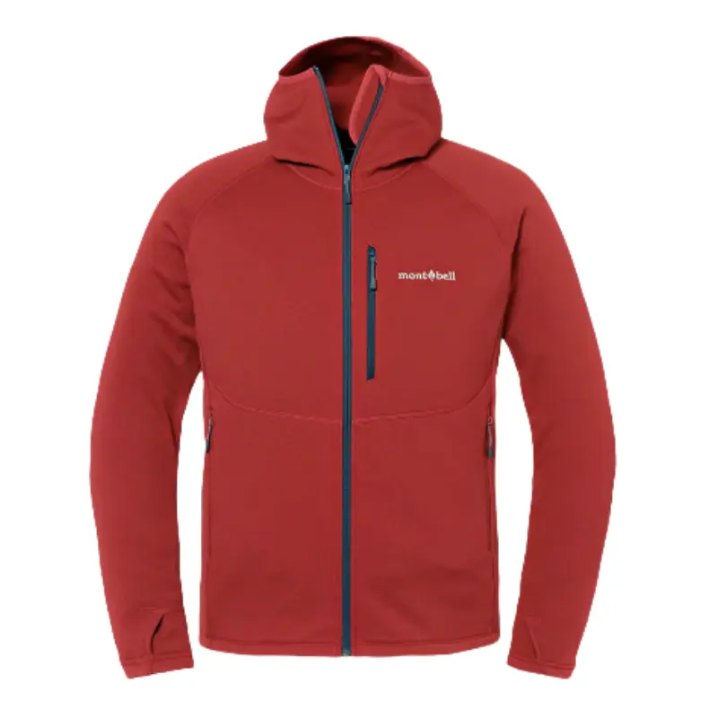 

Флисовые топы мужские MONTBELL, красный