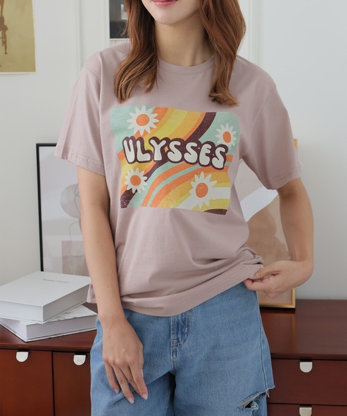 

Футболка с принтом Girly Doll, ретро стиль, розовый