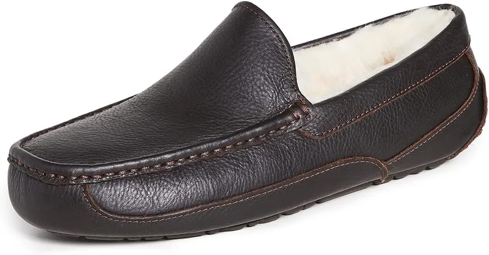 Тапочки UGG Ascot, China Tea Leather