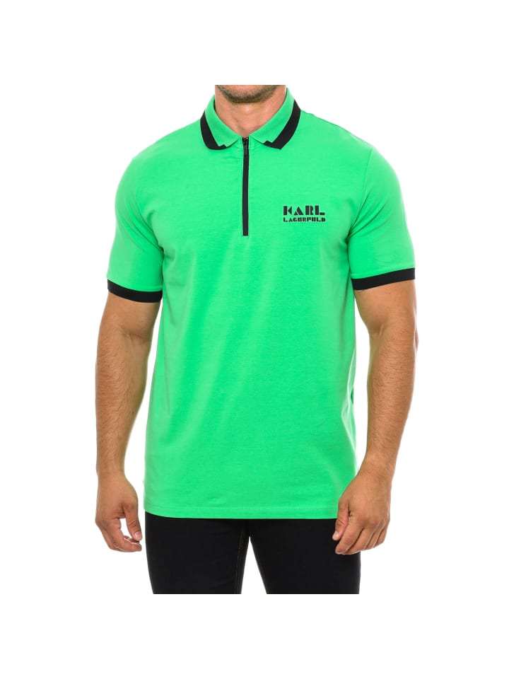 

Рубашка-поло Karl Lagerfeld, зеленый