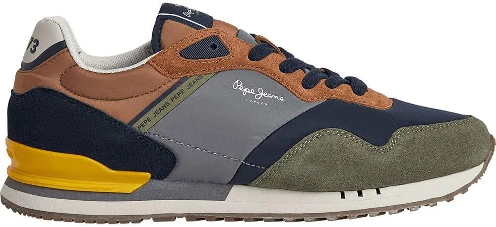Мужские кроссовки Pepe Jeans London Awake M, Green Khaki Green — фото 2