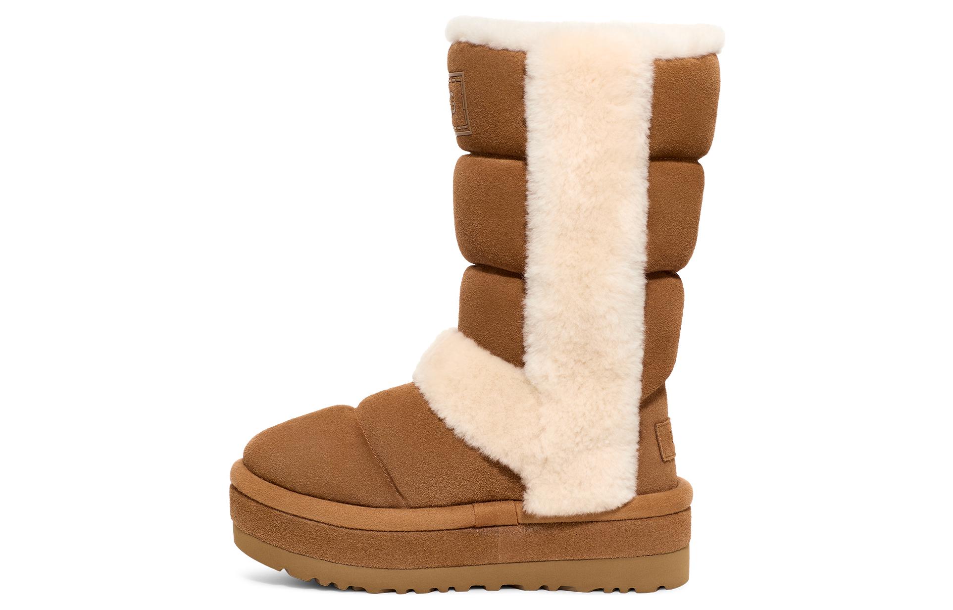 Ботинки классические замшевые UGG Chillapeak, коричневый