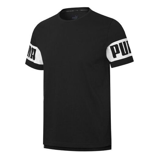

Футболка power t-shirt 'black' Puma, черный