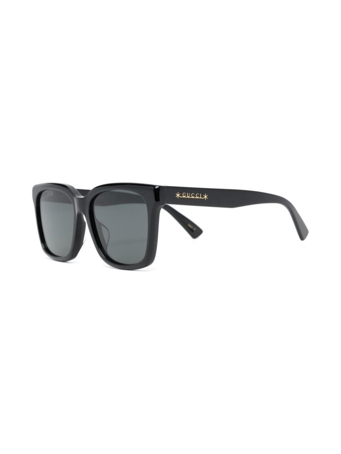 Солнцезащитные очки в квадратной оправе с логотипом Gucci Eyewear, черный — фото 2