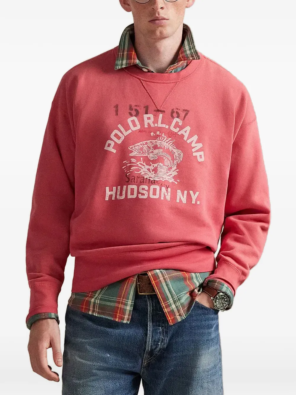 

Толстовка из флиса Polo Ralph Lauren, красный