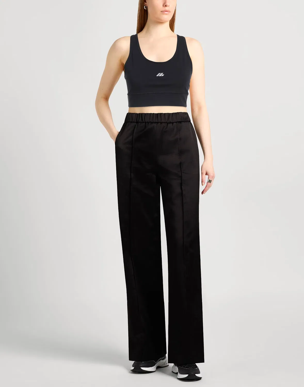 Топ спортивный ACTIVEWEAR BALENCIAGA черный — фото 2