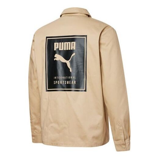 

Куртка logo printing retro cargo jacket Puma, бежевый