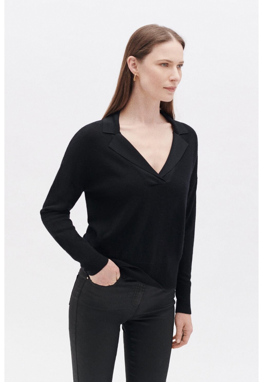 

Джемпер FRENCH FASHION ELEGANT MODERN MARCELIN Caroll, черный