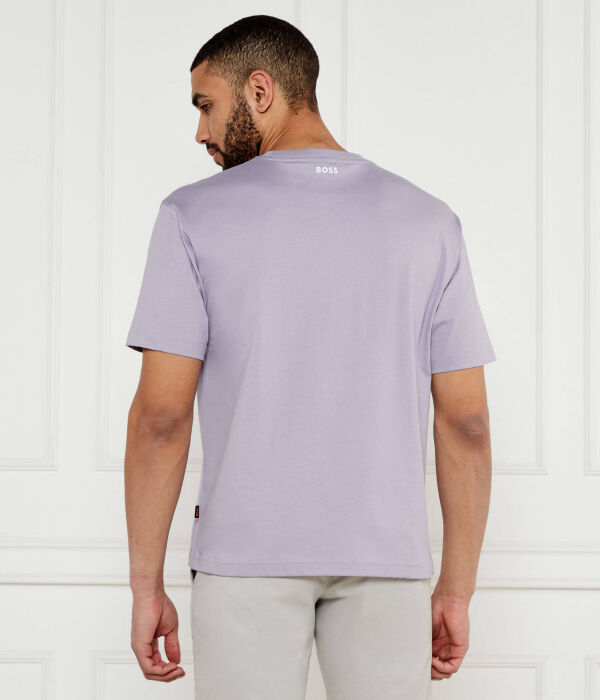 Футболка te_fishpatch Loose fit Boss Orange, лавандовый — фото 3