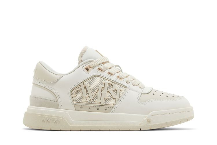

Кроссовки Amiri Wmns Classic Low Logo - White Alabaster, кремовый