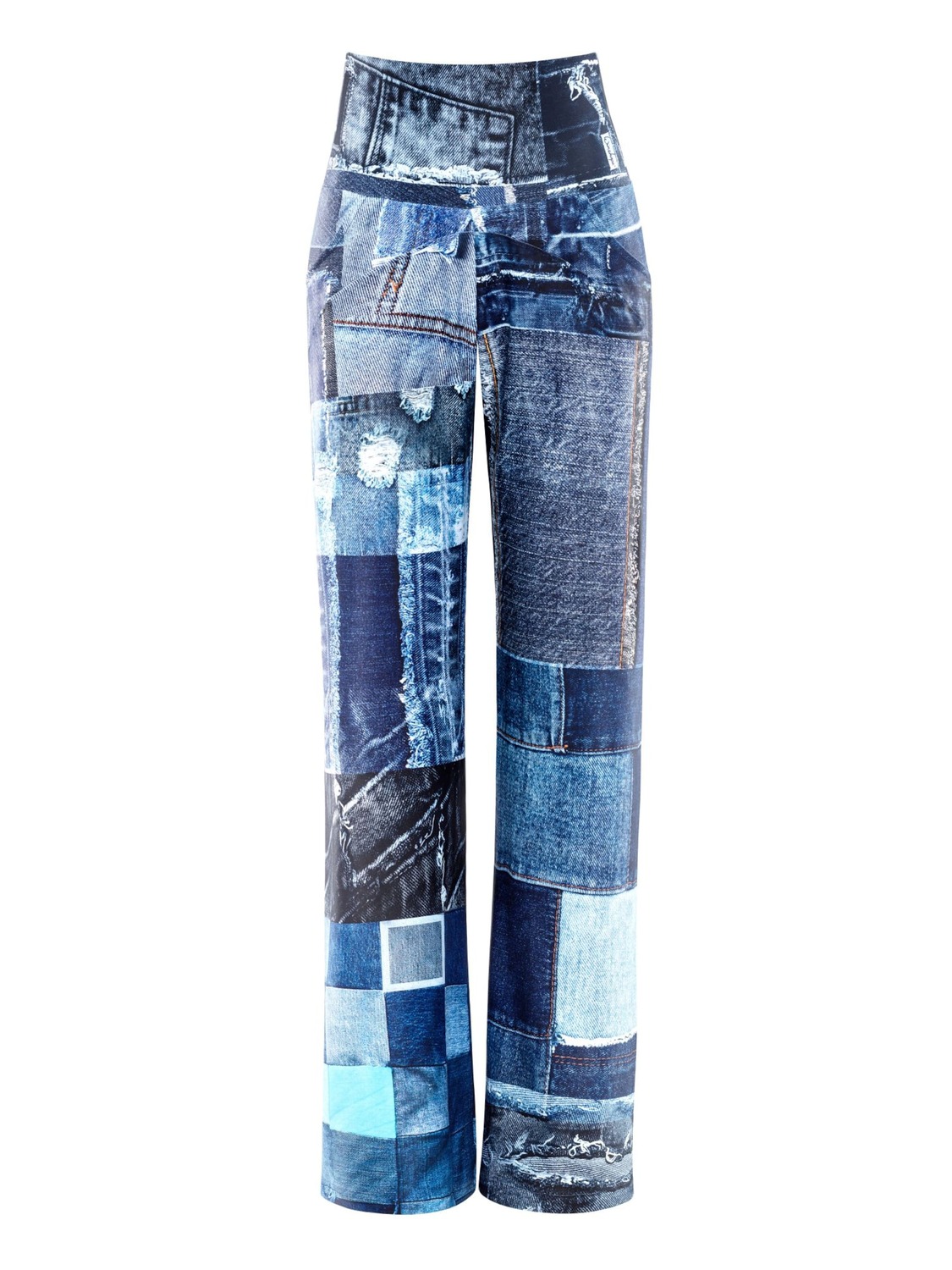 

Winshape Штаны Regular 'CUL105C' в цветах Blue, Aqua, Blue Denim