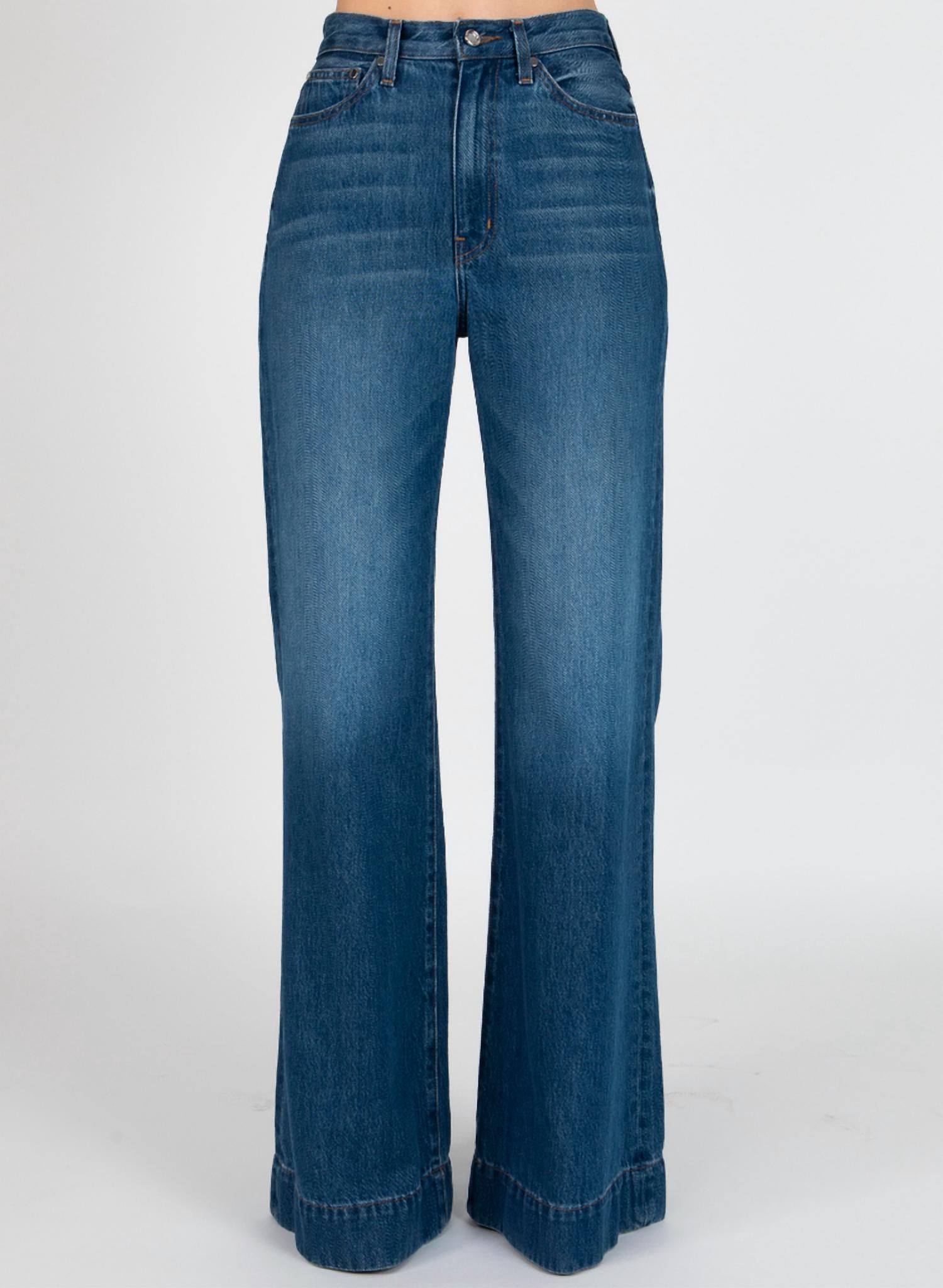 

Derek Lam 10 Crosby Coralie High Rise Wide Leg In Soho