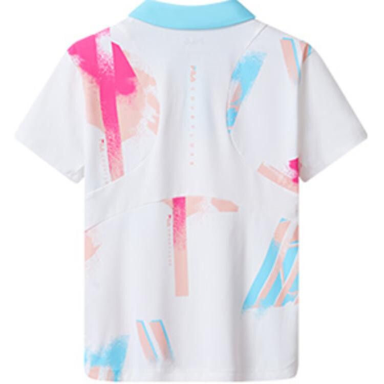 Футболка GS Fila Kids, цвет Jade White — фото 2