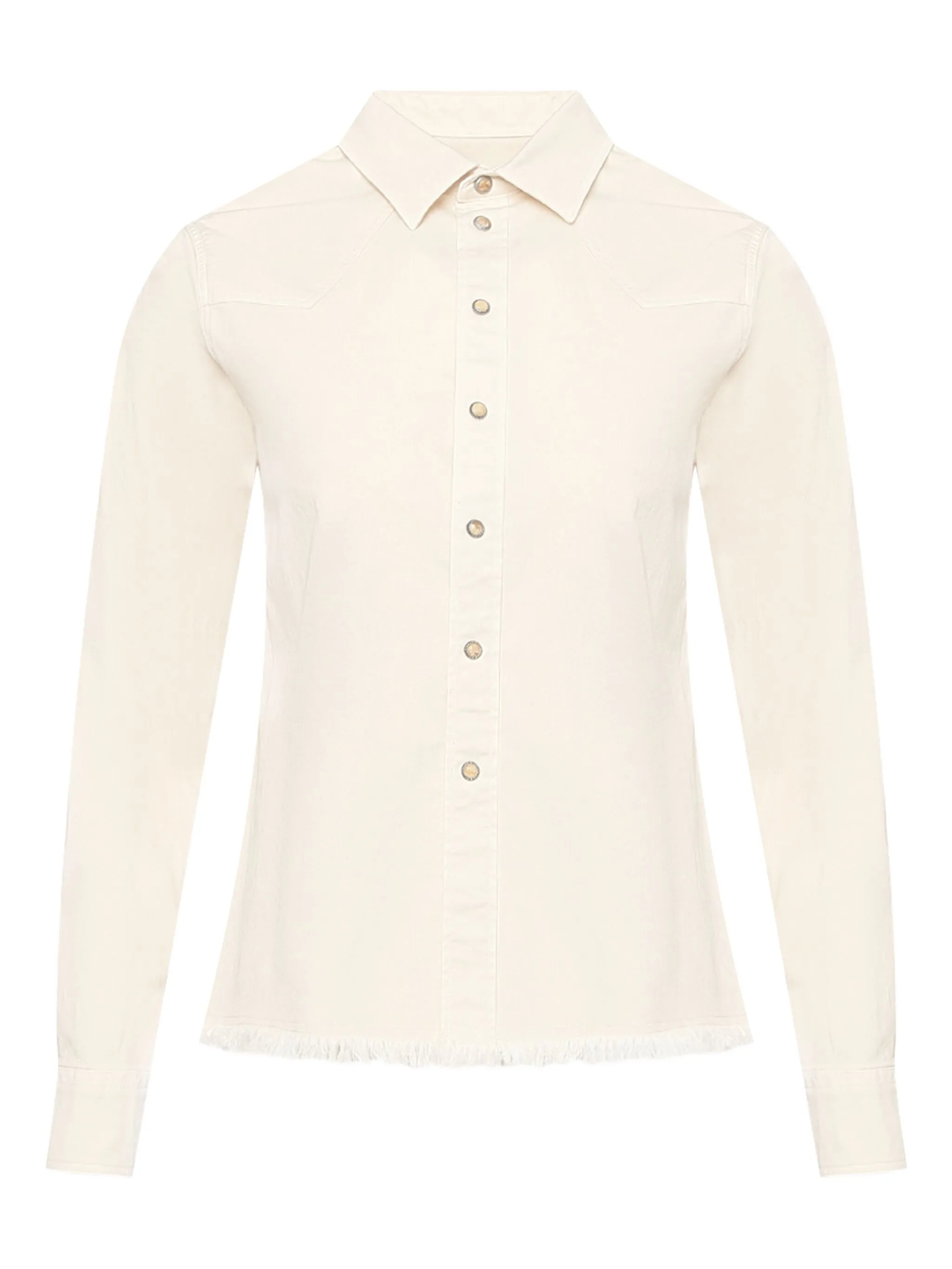 

Рубашка с бахромой Eleventy, белый