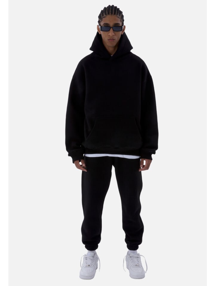 

Брюки для тренировок и бега COFI 1453 Basic Hoodie Jogginganzug, черный