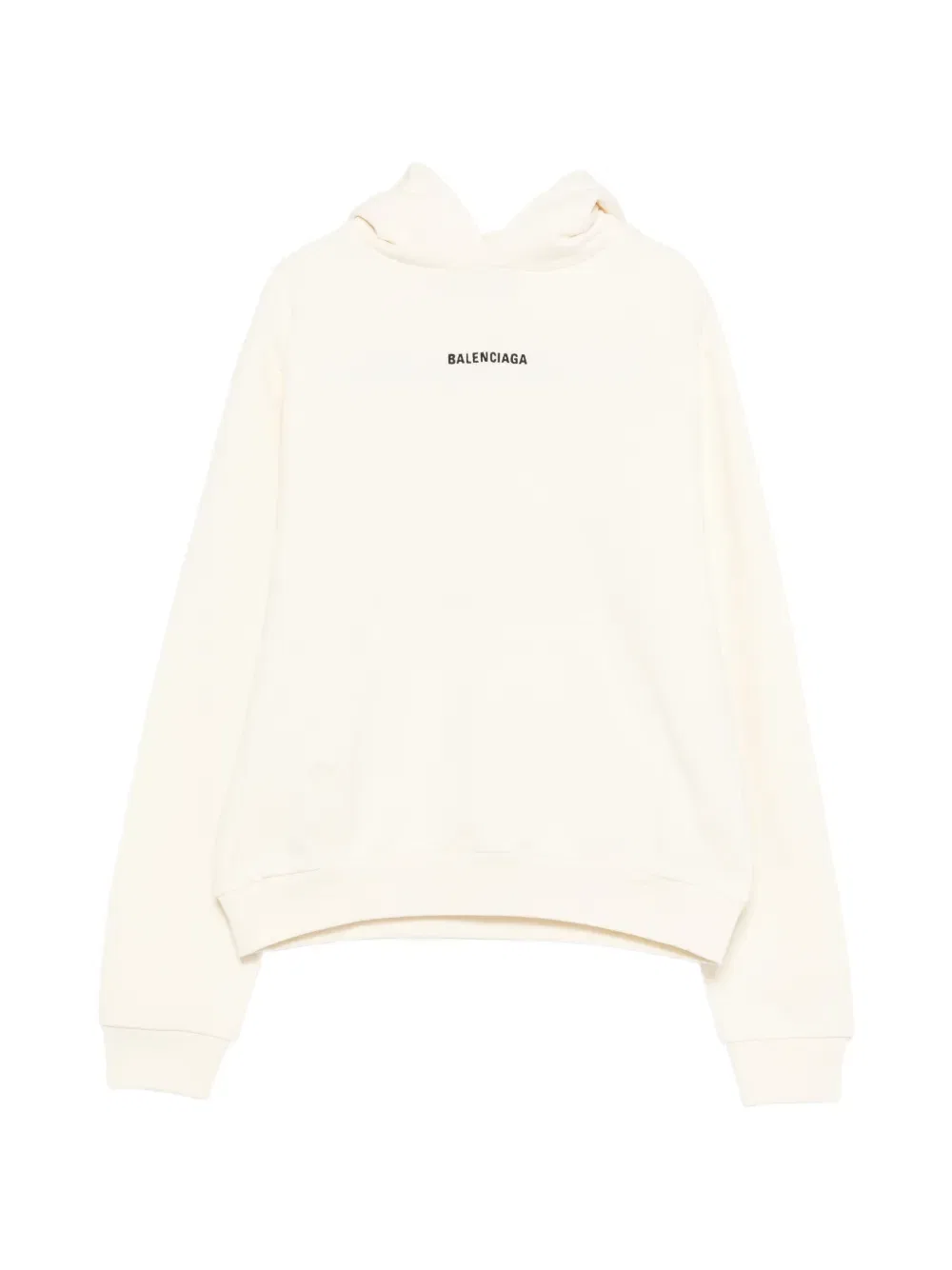 Толстовка с карманом-кенгуру Balenciaga, нейтральный
