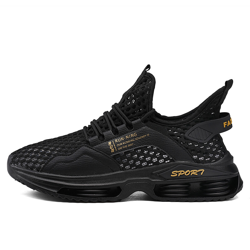 

Кроссовки мужские с низким верхом Prince Mcqueen, цвет Black/Gold