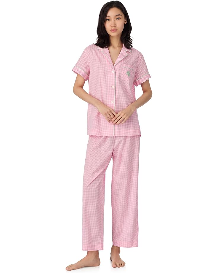 

Пижама Lauren Ralph Lauren Short, цвет Pink Gingham