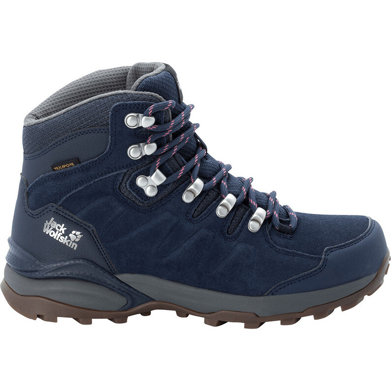 Женские туфли Refugio Texapore Mid Jack Wolfskin, синий