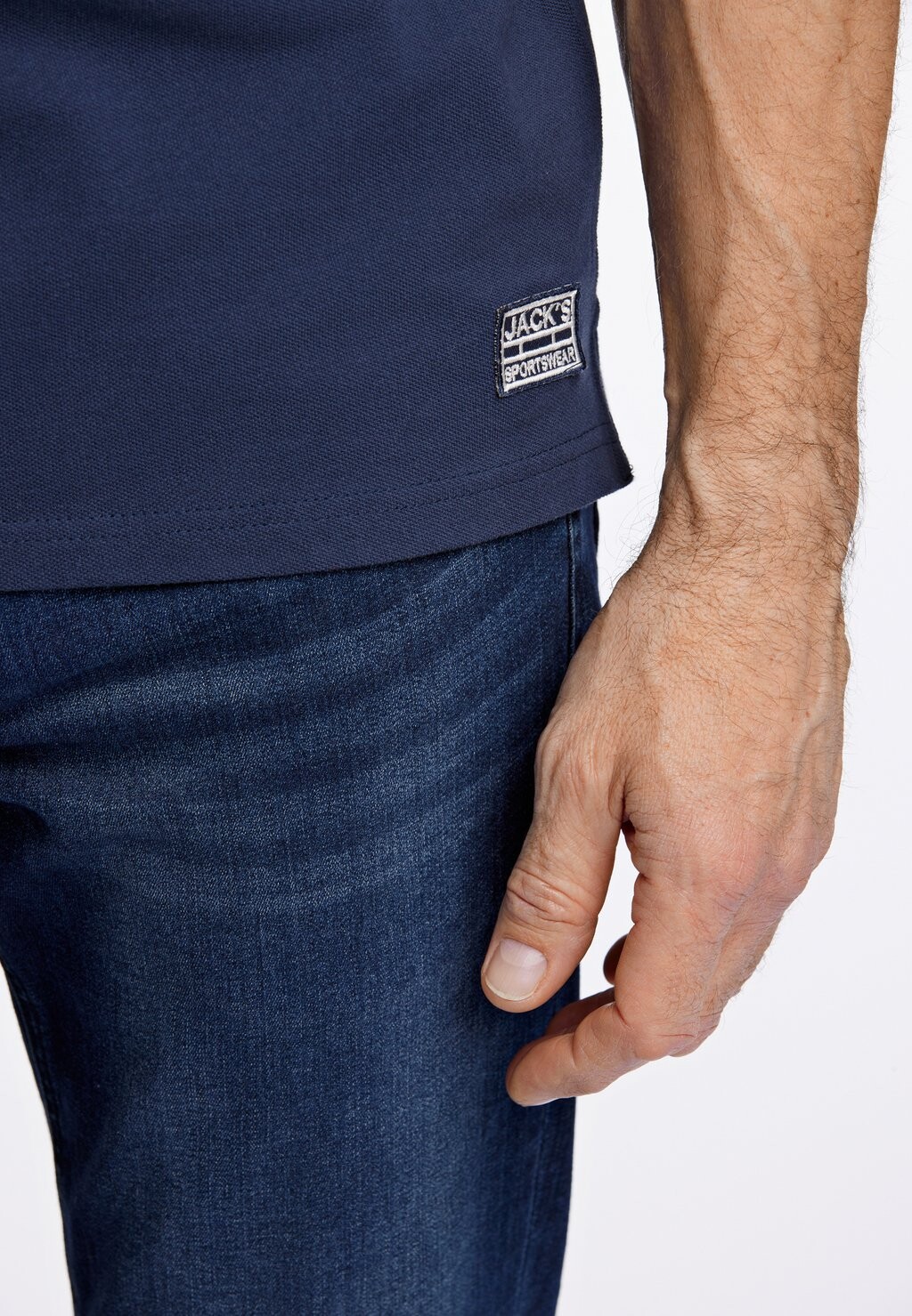 

Рубашка поло W CONTRAST Jack's Sportswear, темно-синий