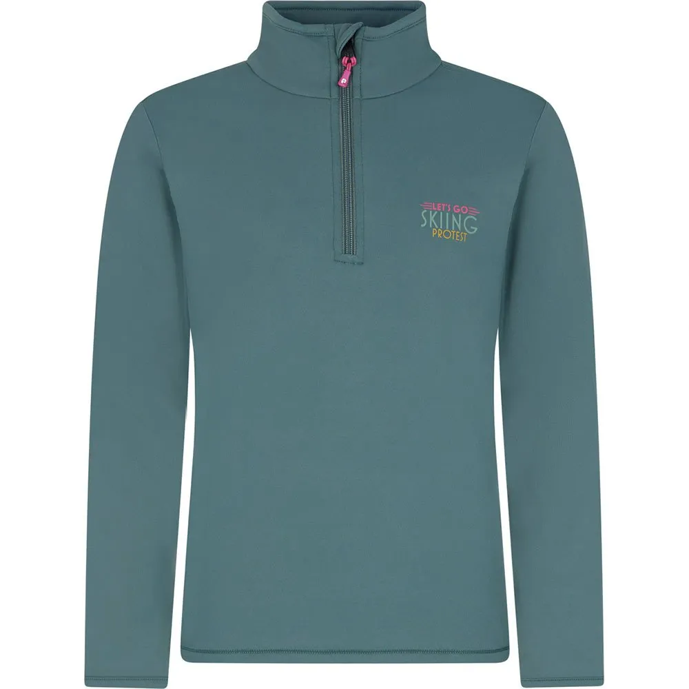 

Флис Protest Desra half zip, зеленый