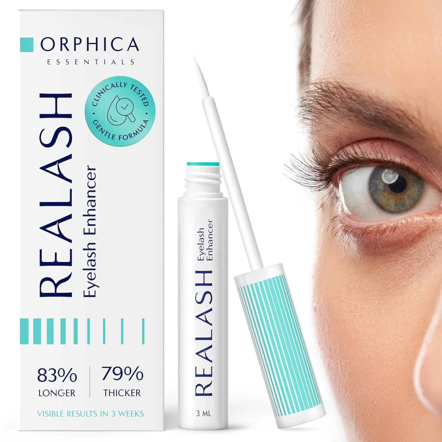 Сыворотка для ресниц «Realash» от ORPHICA, 3 мл Orphica