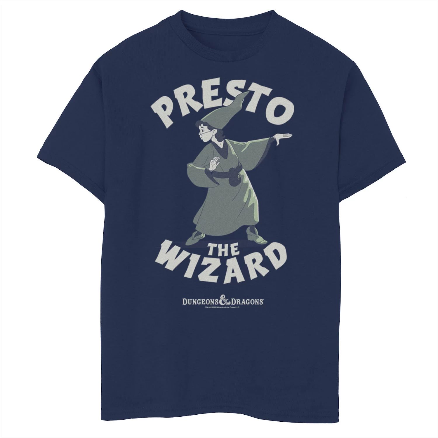 

Футболка с рисунком Presto The Wizard для мальчиков 8–20 лет Dungeons & Dragons Licensed Character