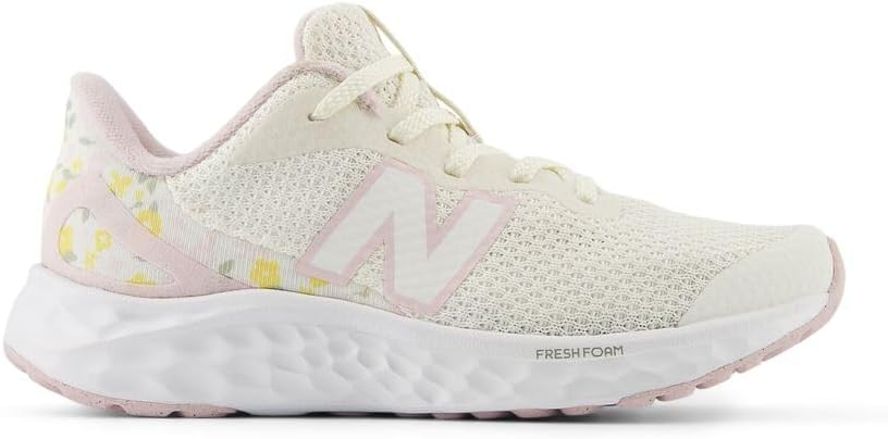 Кроссовки New Balance Unisex-Child Fresh Foam Arishi V4 с шнуровкой, розовый — фото 3