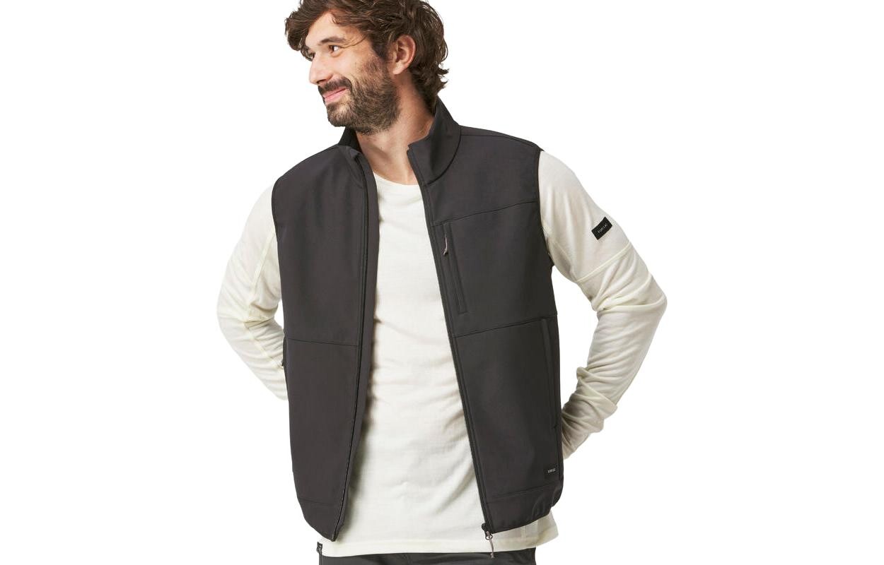

Жилет мужской черный Decathlon