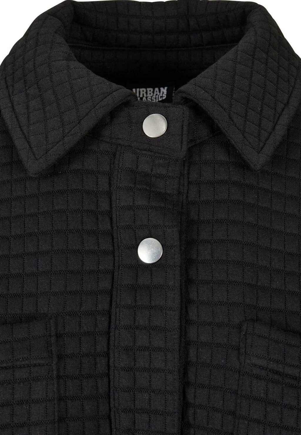 

Блузка на пуговицах Overshirt Urban Classics, черная
