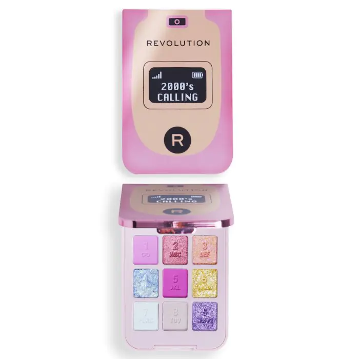 

Тени для век y2k baby flip phone paleta de sombras Revolution, цвет standard