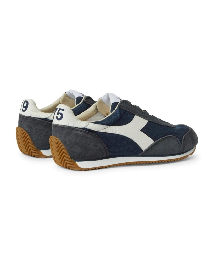 Кроссовки Canvas Heritage, цвет «каменная стирка», синий Diadora, синий — фото 4
