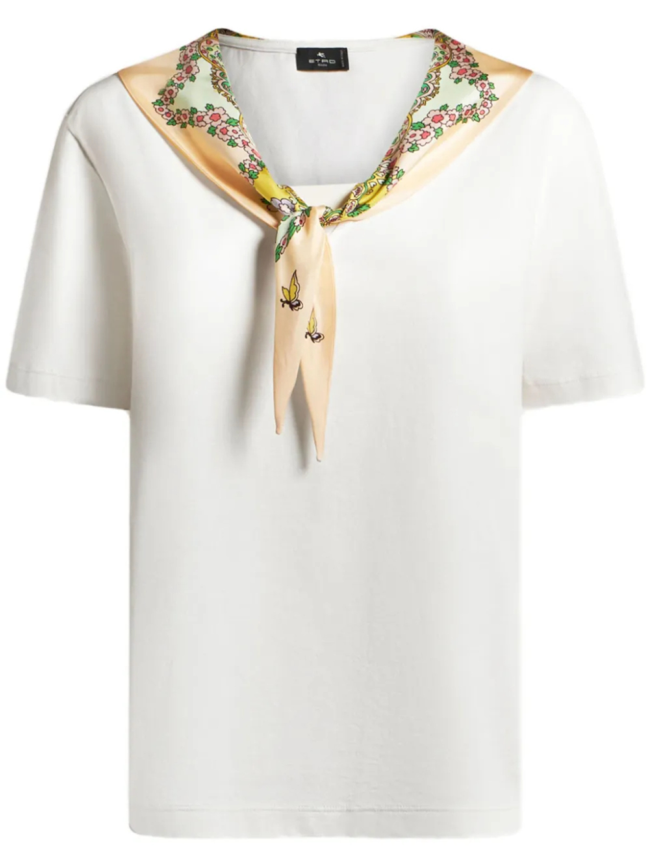 

ETRO хлопковая футболка, белый