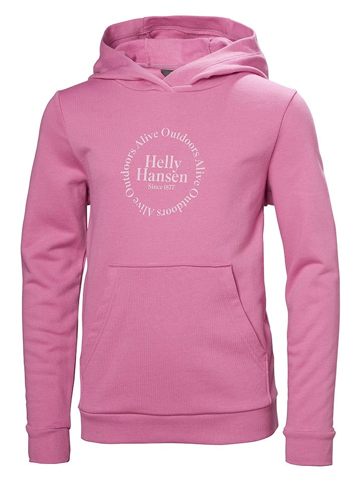

Пуловер с капюшоном Helly Hansen, розовый