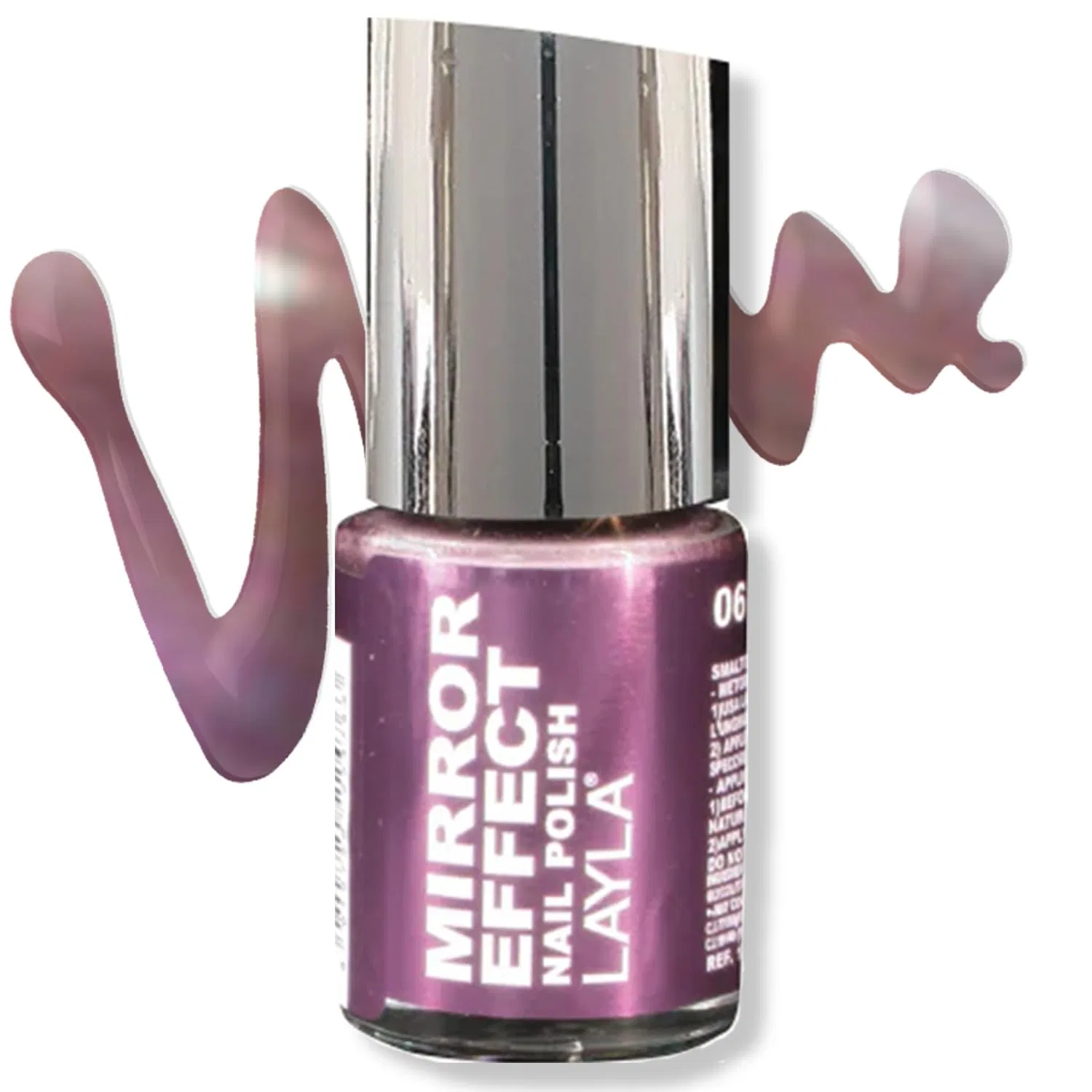 Лак для ногтей с зеркальным эффектом «Mirror Effect» 06-Red Hot от Layla Cosmetics Layla — фото 4