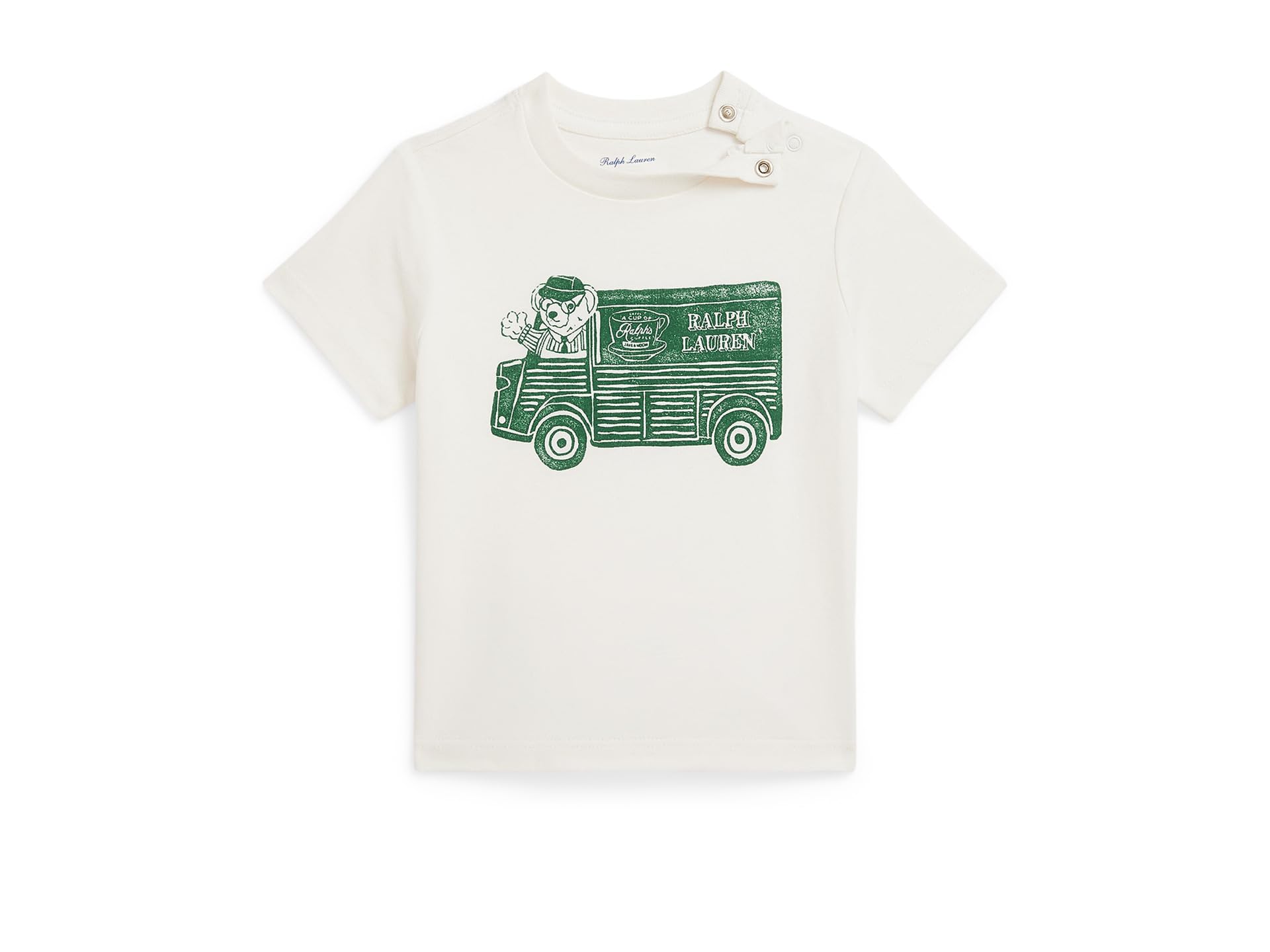 

Футболка Men's Polo Ralph Lauren Kids Ralph’s Coffee Polo Bear Tee, цвет Nevis