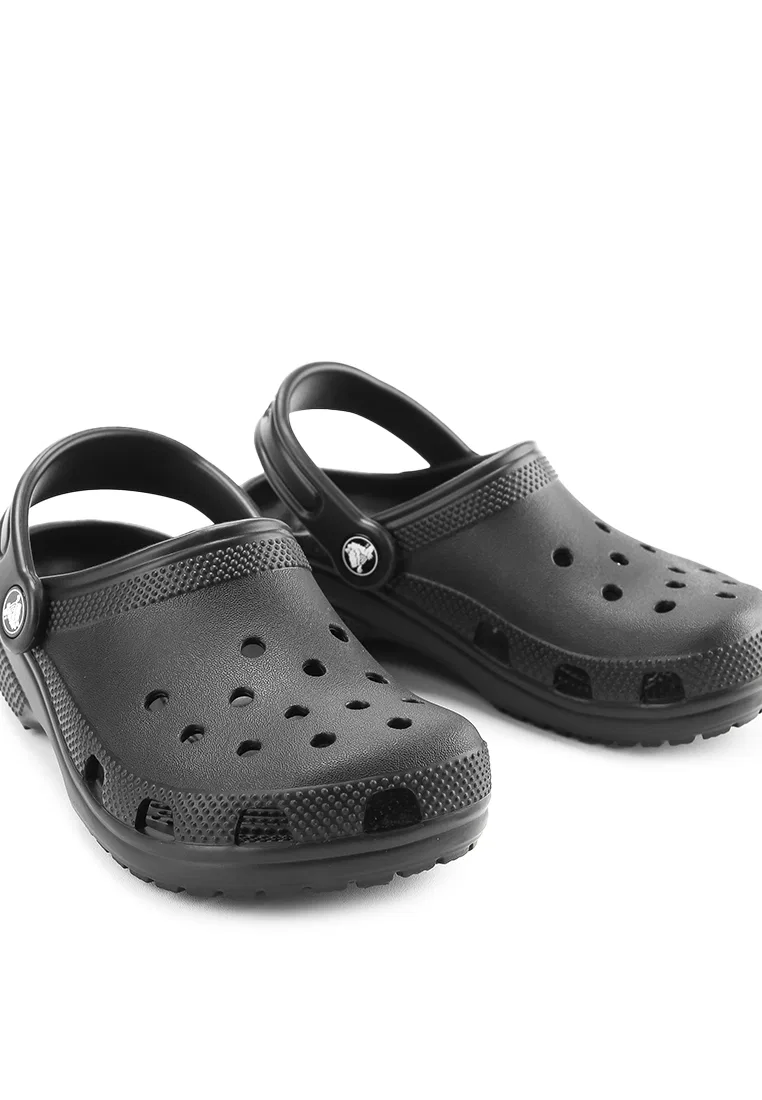 Детские сандалии-клоги Classic, Crocs, черный — фото 2