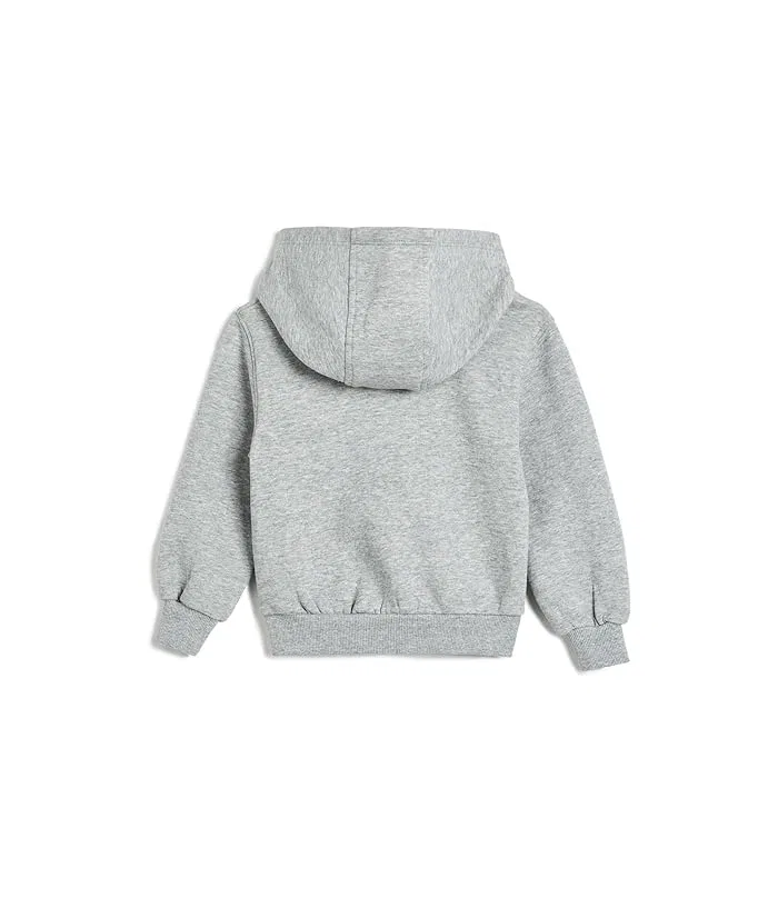 Худи Nike Kids Futura Club Fleece Pullover, Dark Grey Heather — фото 2