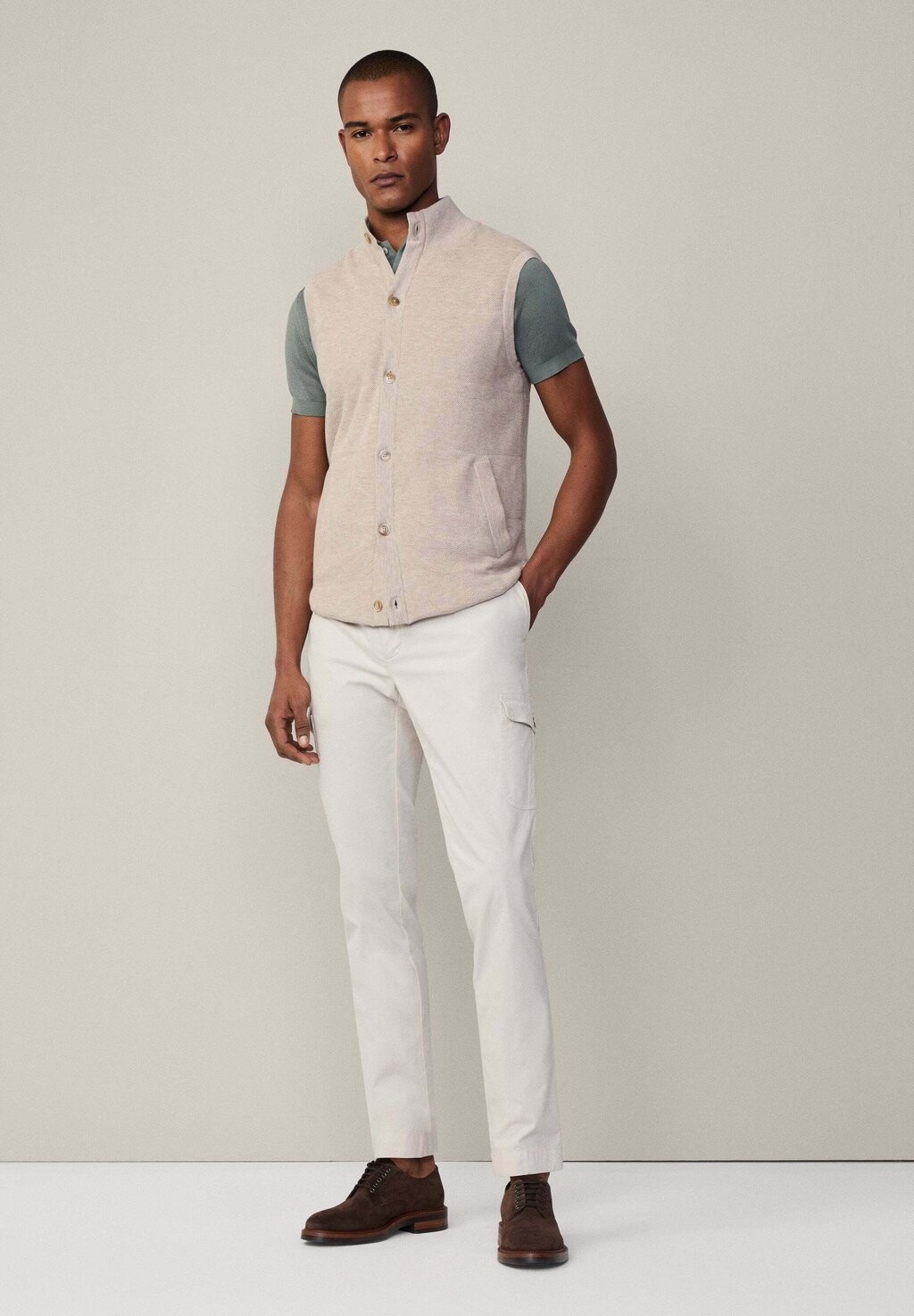 

Жилет Hackett London, серый