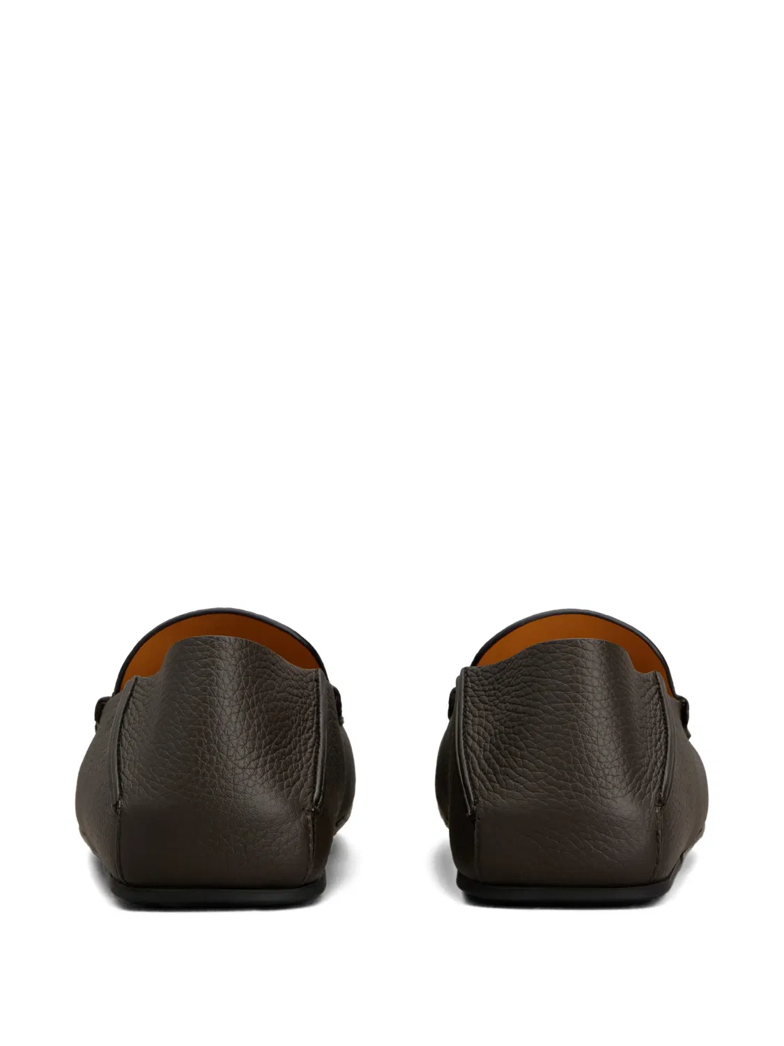 Кожаные лоферы Tod's, коричневый — фото 3