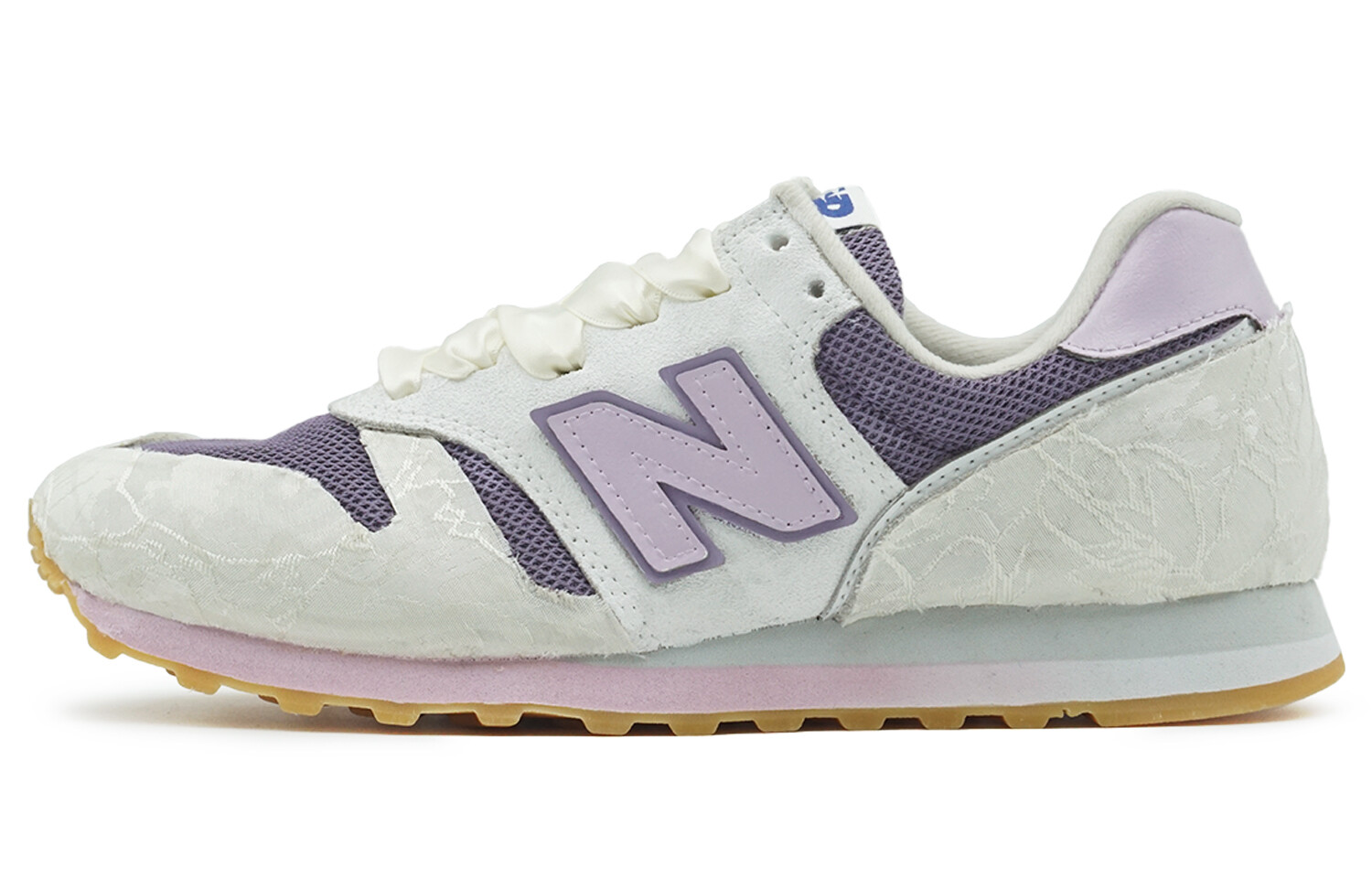 

Кроссовки NB 373 унисекс с низким верхом белые/фиолетовые New Balance