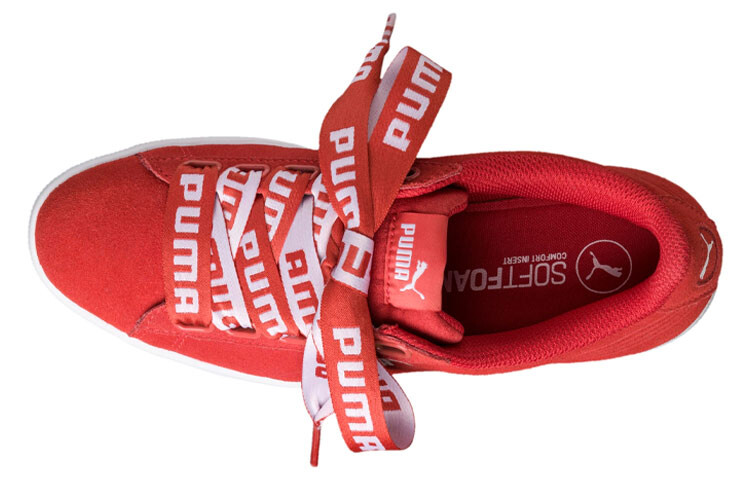 Кроссовки PUMA Vikky Ribbon Bold 'Red' Women's — фото 4