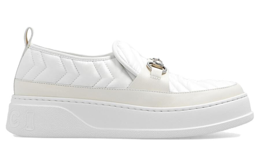 Кроссовки женские Gucci Low-Top, белый — фото 2