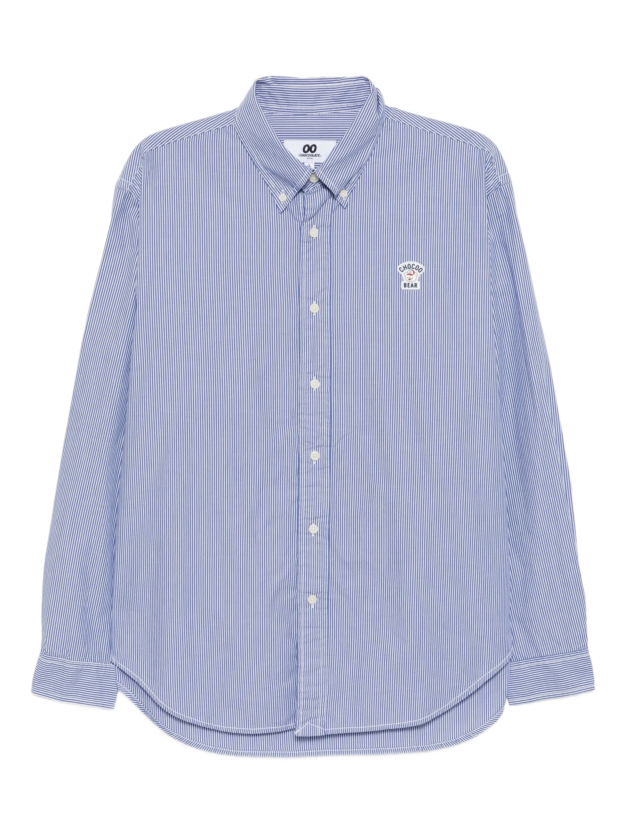 

Рубашка в полоску Chocoolate, синий