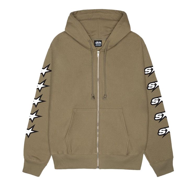 

Худи Stussy Speedway Zip Hoodie, Army