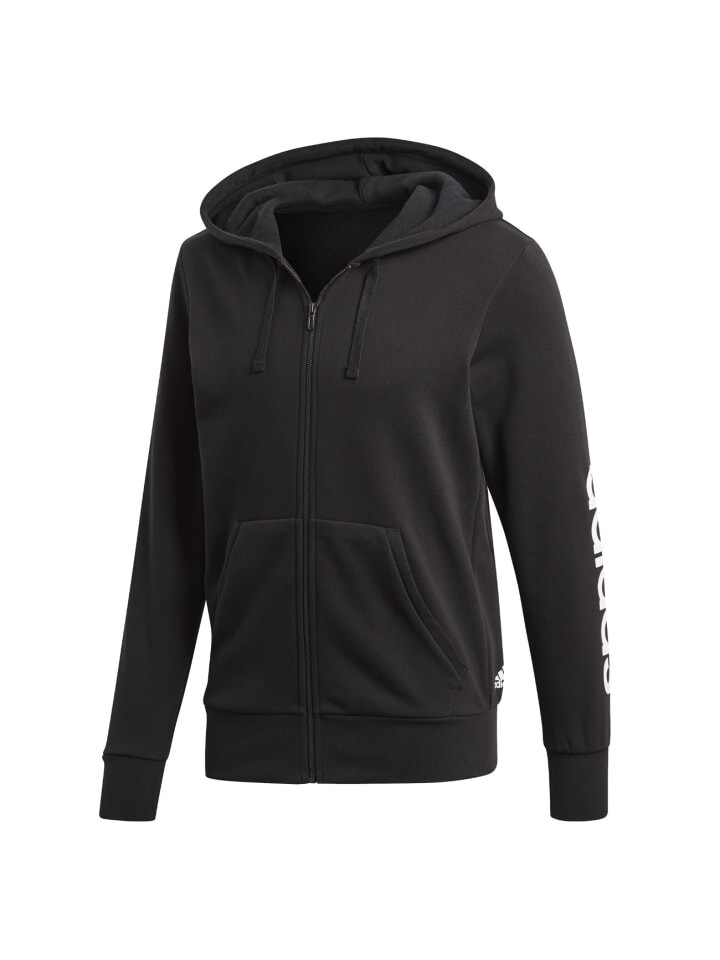 

Пуловер adidas ESS Hoodie Jacke, черный