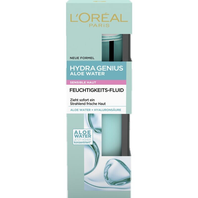 

Hydra Genius Aloe для чувствительной к воде кожи L’Oréal Paris, 70 ml
